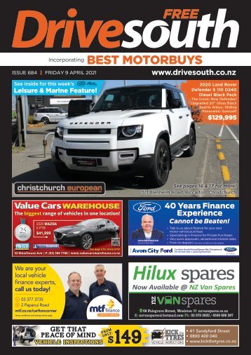 Drivesouth: April 09, 2021