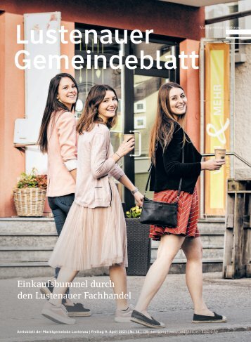 Lustenauer Gemeindeblatt Nr. 14 | Freitag 9. April 2021