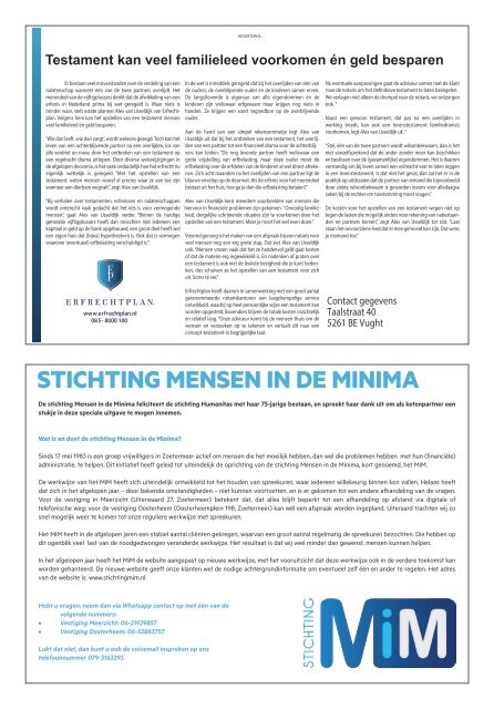 Humanitaskrant Zoetermeer Lente 2021