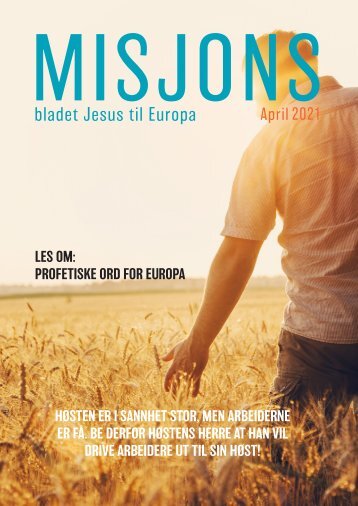 Misjons bladet Jesus til Europa - April 2021
