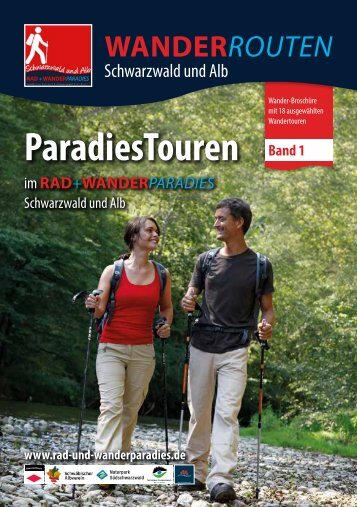 Tourenbroschüre Wandern Band 1