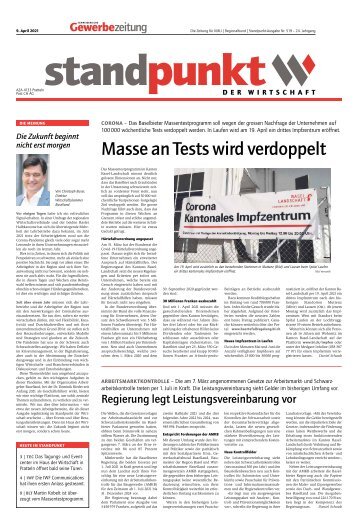 Standpunkt 519, 9. April 2021