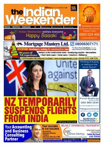 The Indian Weekender, 9 April 2021