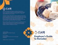 CAIR-Ohio - Employer's Guide to Ramadan