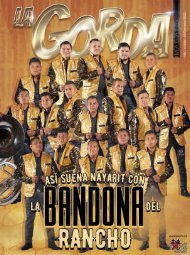 La Gorda Magazine Año 6 Edición Número 68 Octubre 2020 Portada: La Bandona Del Rancho