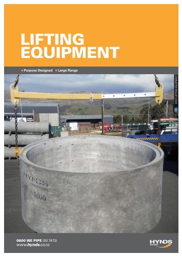 Lifting EquipmEnt - Hynds