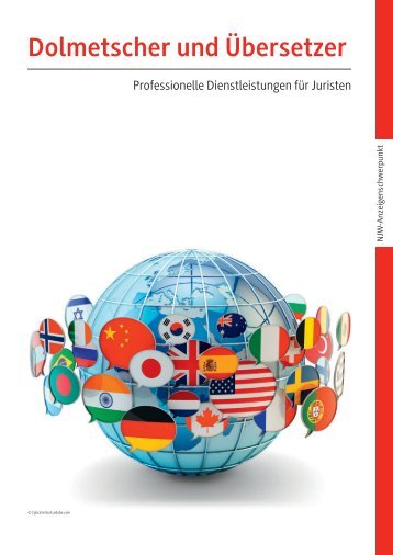 NJW 17/21 Dolmetscher und Übersetzer