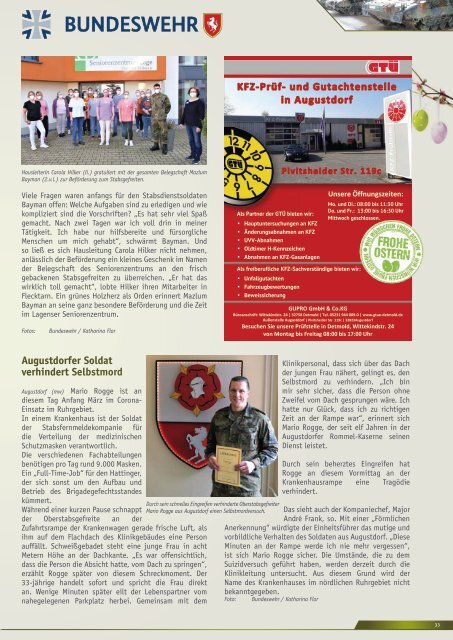 Der Augustdorfer: 120 Jahre Bäckerei Gräser