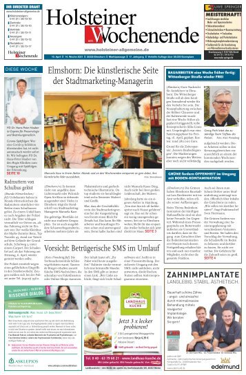 Holsteiner am Wochenende 14 2021