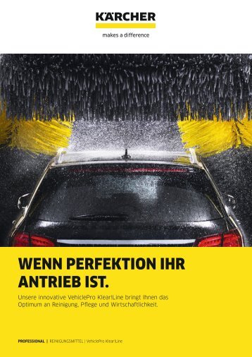 WENN PERFEKTION IHR ANTRIEB IST.