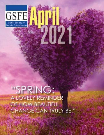 GSFE Newsletter-April 2021