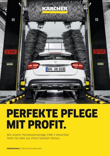 PERFEKTE PFLEGE MIT PROFIT. 