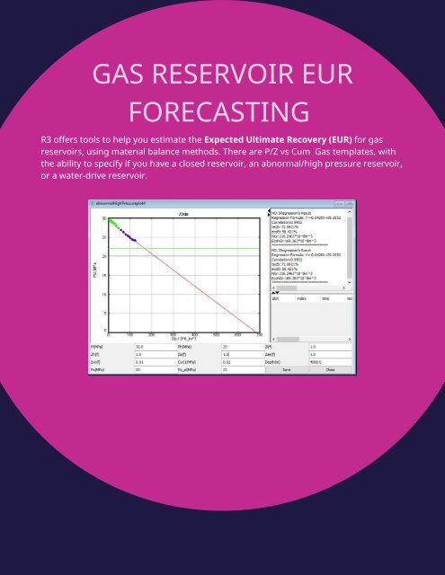 GUIDE TO PRODUCTION FORECAST IN R3