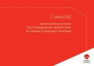 2012 undergraduate vacation work & graduate employment handbook