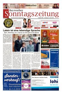 2019-01-27 Bayreuther Sonntagszeitung 