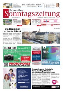 2019-11-03 Bayreuther Sonntagszeitung 
