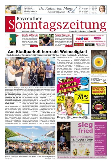 2019-08-04 Bayreuther Sonntagszeitung 