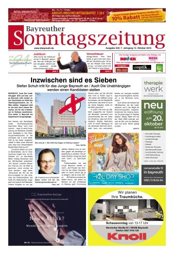 2019-10-13 Bayreuther Sonntagszeitung 
