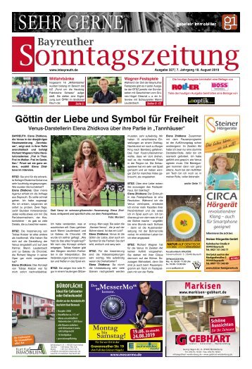 2019-08-18 Bayreuther Sonntagszeitung 