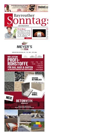 2019-09-22 Bayreuther Sonntagszeitung 