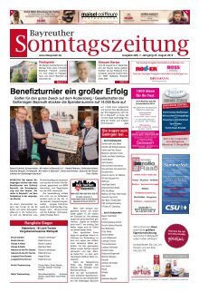 2019-08-25 Bayreuther Sonntagszeitung 