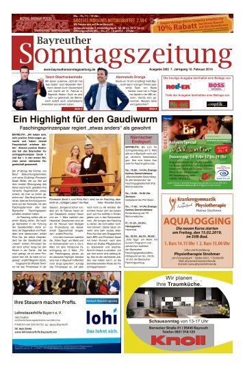 2019-02-10 Bayreuther Sonntagszeitung 
