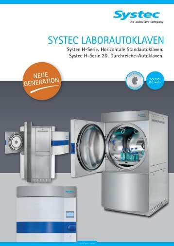 Systec H-Serie - Neue Generation - Broschüre 2021