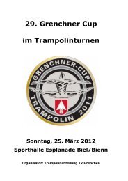 Heizungsinstallationen Markus Bigler - Turnverein Grenchen