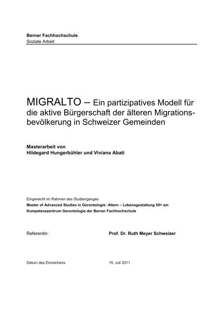 MIGRALTO - Integration