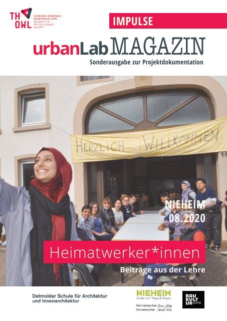 urbanLab Magazin IMPULSE 08/2020 -  Heimatwerker*innen