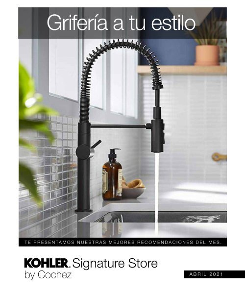 Kohler Grifería a tu estilo