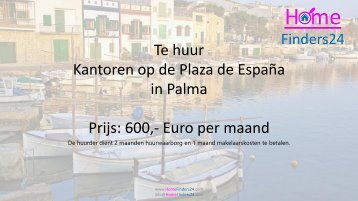 Te huur deze kantoorruimte nabij Plaça de España in Palma (OFI0006)