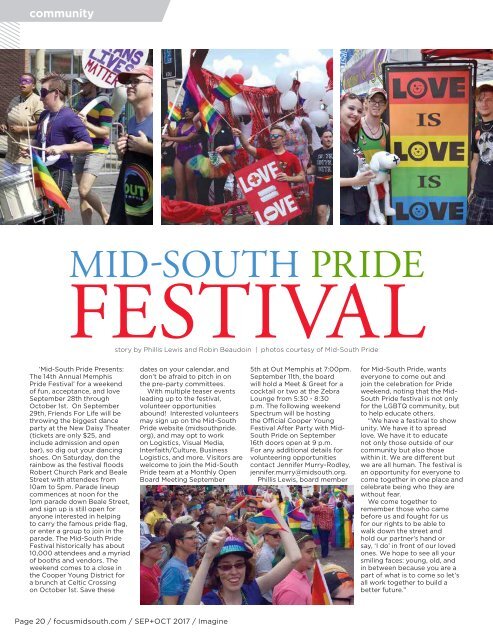 2017 Issue 5 Sep/Oct - Focus Mid-South Magazine