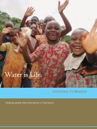 “Water is Life” project - Stiftung St.Martin