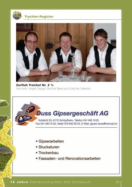 Grosser Alp- und Festumzug 12. Mai 2012 19.30 Uhr in Hasle ...