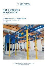 Installation pour DARGAISSE