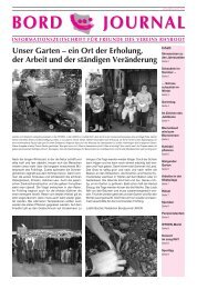 Unser Garten – ein Ort der Erholung, der Arbeit ... - Verein RHYBOOT