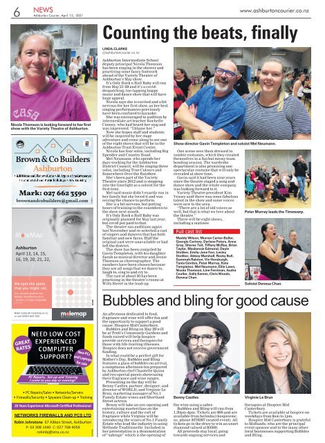 Ashburton Courier: April 15, 2021