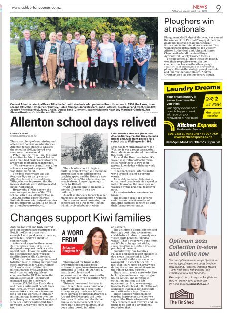 Ashburton Courier: April 15, 2021