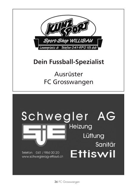 liwing ag - FC Grosswangen