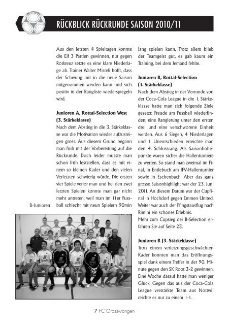 liwing ag - FC Grosswangen