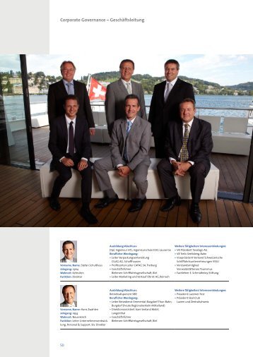 Corporate Governance – Geschäftsleitung - Schifffahrtsgesellschaft ...