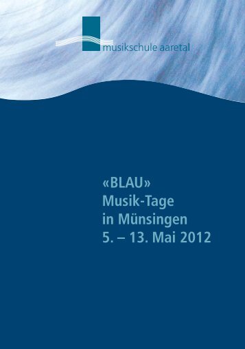 BLAU - Musikschule Aaretal