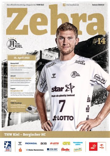 ZEBRA Hallenheft THW Kiel vs. Bergischer HC, 15.04.2021 in Kiel