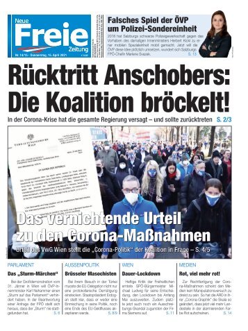 Rücktritt Anschobers: Die Koalition bröckelt