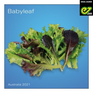 Brochure Babyleaf Australia 2021