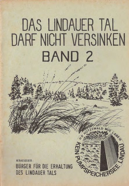 Band 2 von 1984 - KEIN Hornbergbecken 2