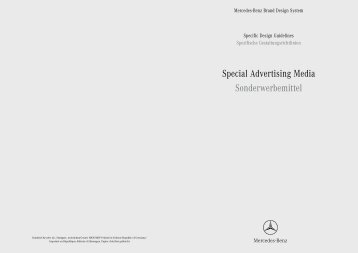Special Advertising Media Sonderwerbemittel