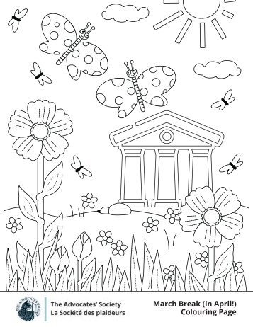 TAS March Break (in April!)  Colouring Page