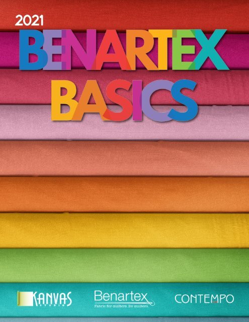 2021 Benartex Basics Catalog